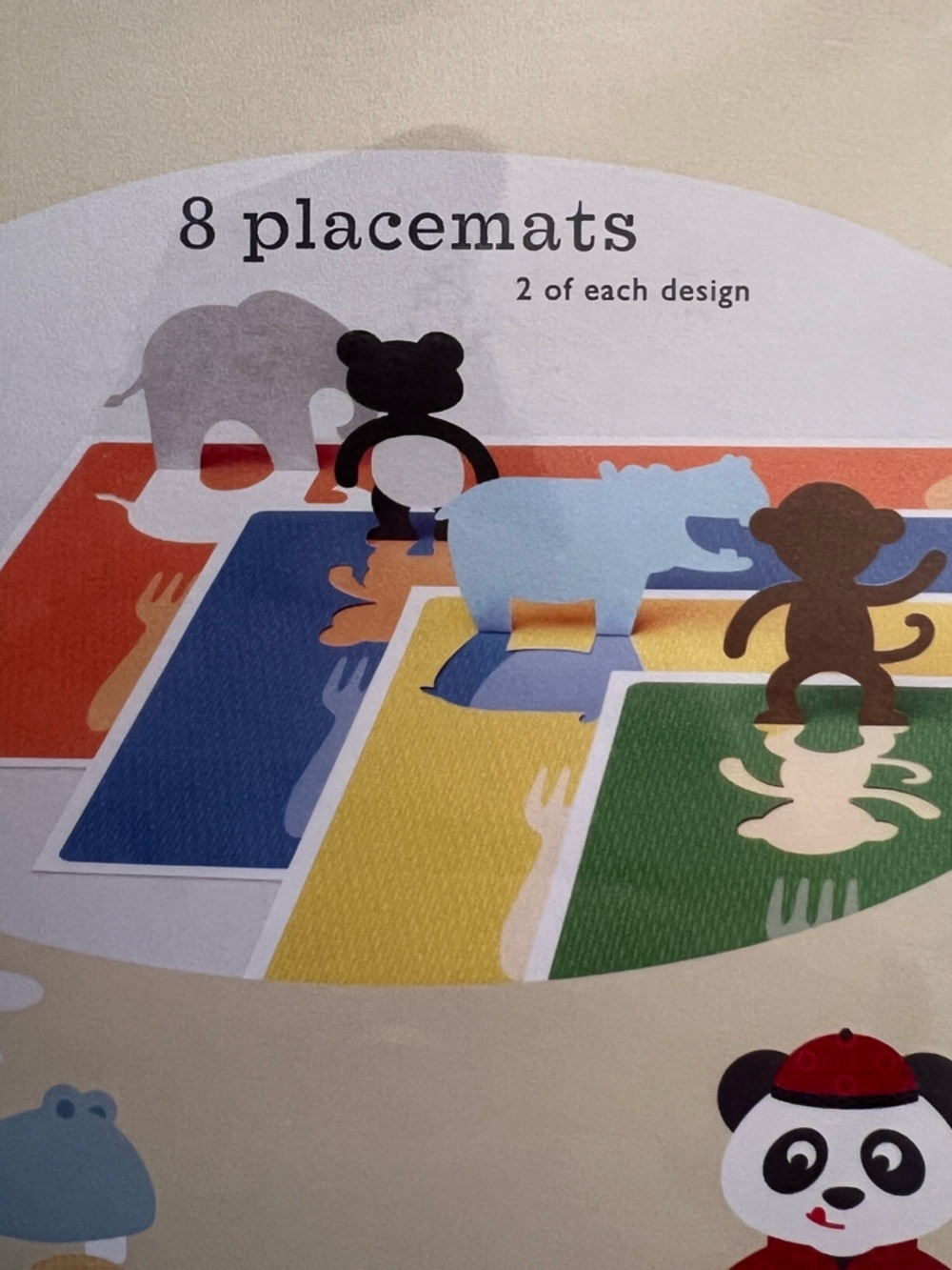 Hello Hanna "Hello Jungle" Get-Set Animal Pop-Up Placemats - Picture 7 of 8